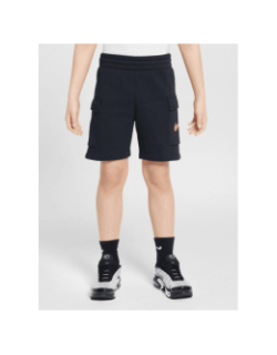 Short cargo standard issue fleece noir garçon - Nike