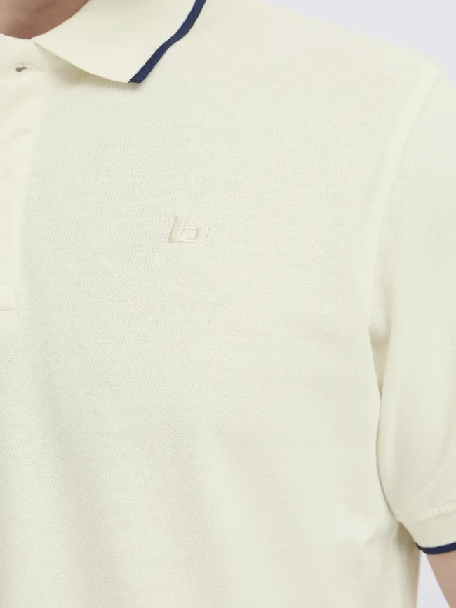 Polo à manches courtes bhedin écru homme - Blend