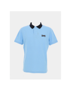 Polo à manches courtes castlenau bleu ciel homme - Eden Park