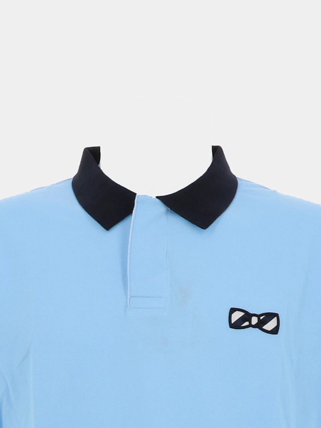 Polo à manches courtes castlenau bleu ciel homme - Eden Park