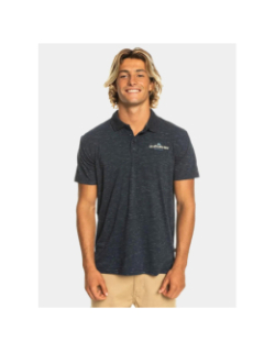 Polo stretch à manches courtes noir homme - Quiksilver