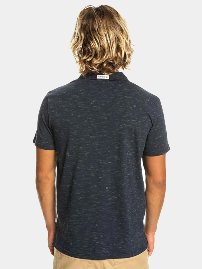 Polo stretch à manches courtes noir homme - Quiksilver