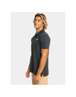 Polo stretch à manches courtes noir homme - Quiksilver