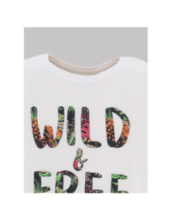 T-shirt à manches courtes nkfvanaya blanc fille - Name It