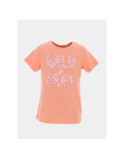 T-shirt à manches courtes nkmvanaya corail fille - Name It