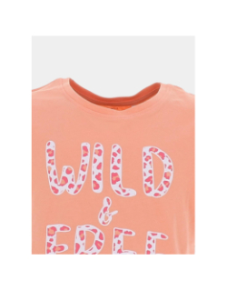 T-shirt à manches courtes nkmvanaya corail fille - Name It