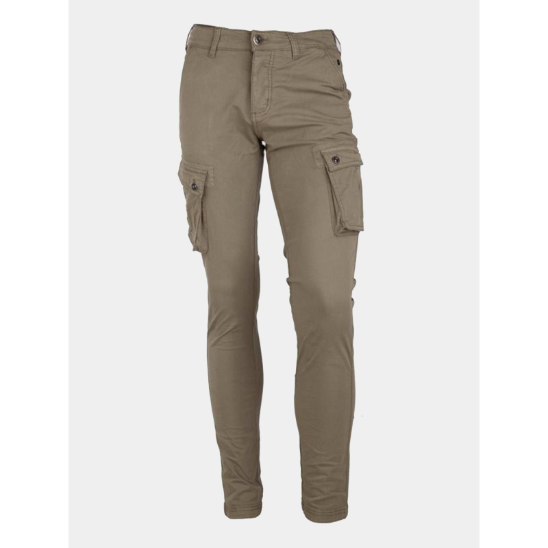 Pantalon cargo talina kaki homme - La Maison Blaggio