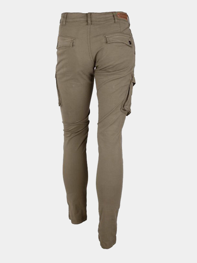 Pantalon cargo talina kaki homme - La Maison Blaggio