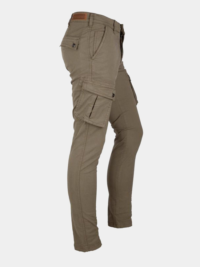 Pantalon cargo talina kaki homme - La Maison Blaggio