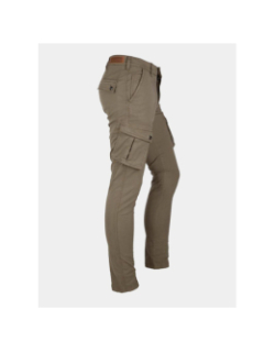 Pantalon cargo talina kaki homme - La Maison Blaggio