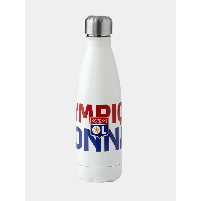Bouteille isotherme 500ml blanc - Olympique Lyonnais