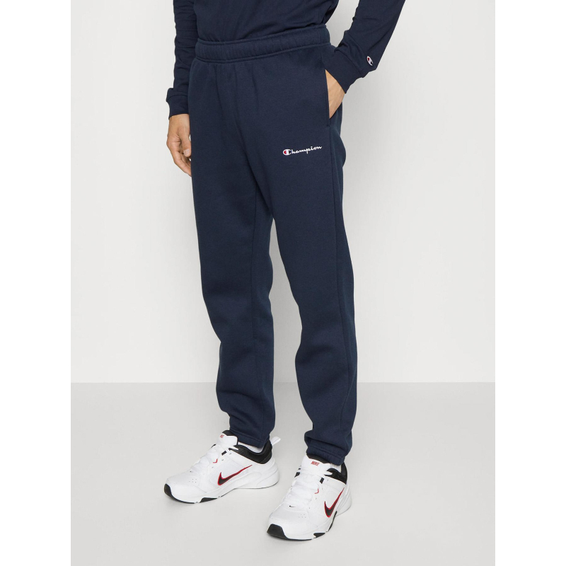 Pantalon de jogging straight hem bleu marine homme - Champion