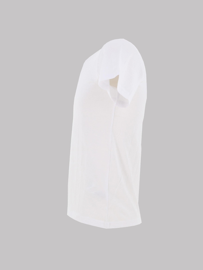 T-shirt à manches courtes logo revisité blanc ado - Hugo