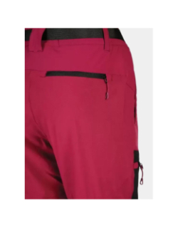 Pantalon de randonnée modulable kavaka fuchsia femme - Élémenterre