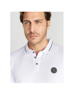 Polo aron blanc homme - Le Temps Des Cerises