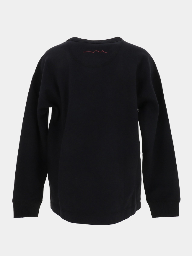 Sweat à col rond s-combo noir garçon - Teddy Smith