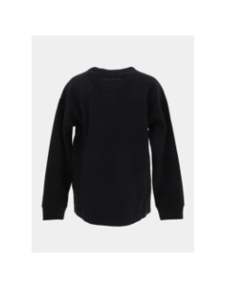 Sweat à col rond s-combo noir garçon - Teddy Smith