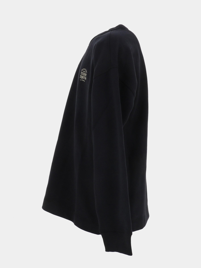 Sweat à col rond s-combo noir garçon - Teddy Smith