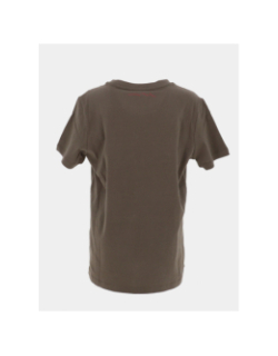 T-shirt à manches courtes t-evan kaki garçon - Teddy Smith