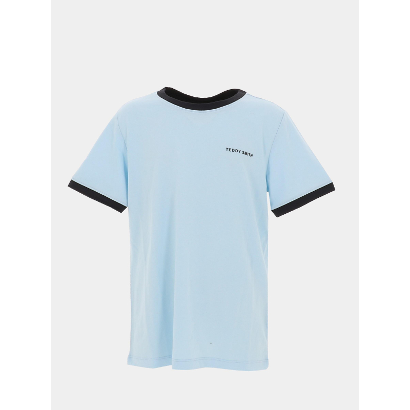 T-shirt à manches courtes the tee 2 bleu garçon - Teddy Smith