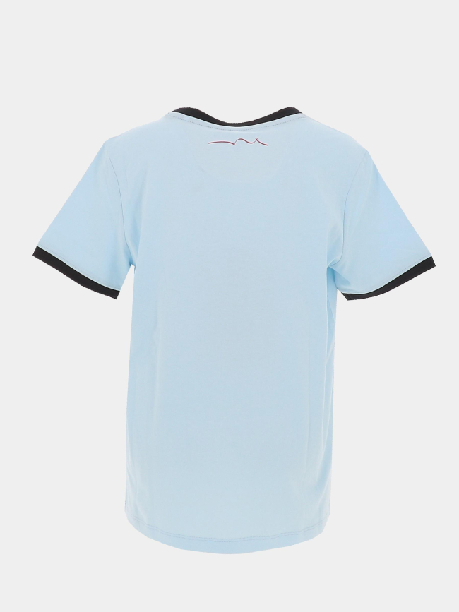 T-shirt à manches courtes the tee 2 bleu garçon - Teddy Smith