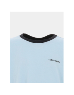 T-shirt à manches courtes the tee 2 bleu garçon - Teddy Smith