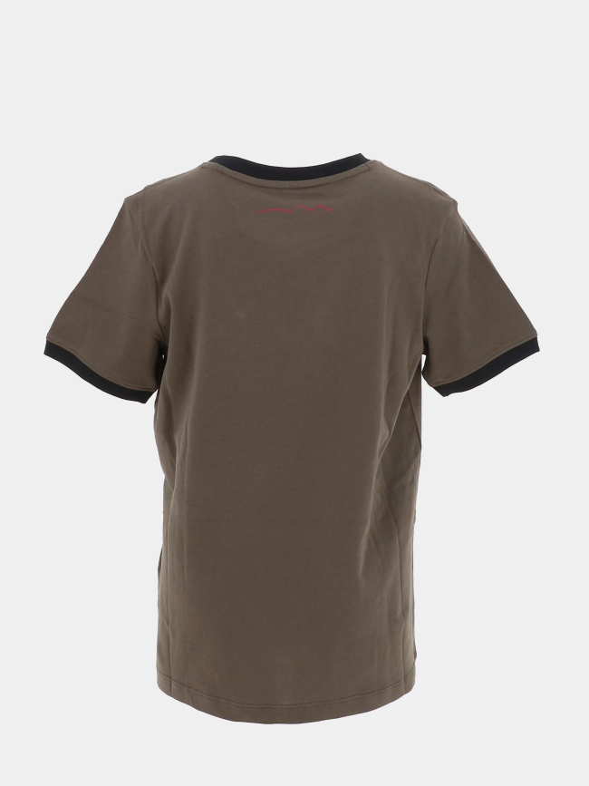 T-shirt à manches courtes the tee 2 kaki garçon - Teddy Smith