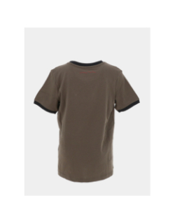 T-shirt à manches courtes the tee 2 kaki garçon - Teddy Smith