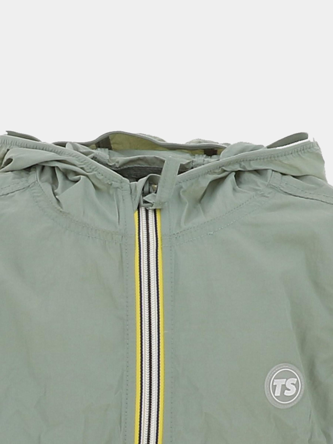 Coupe vent déperlant b-horten vert garçon - Teddy Smith