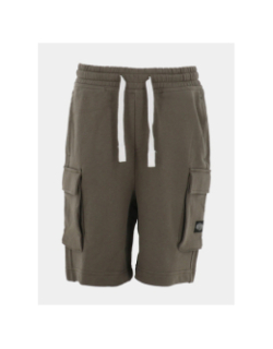 Short cargo multipoches s-orty kaki garçon - Teddy Smith