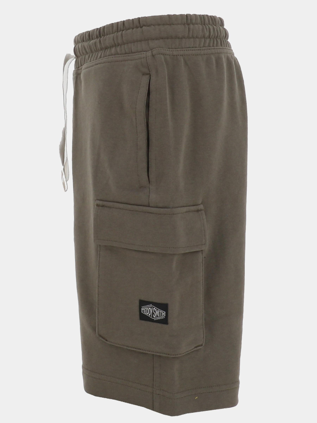 Short cargo multipoches s-orty kaki garçon - Teddy Smith