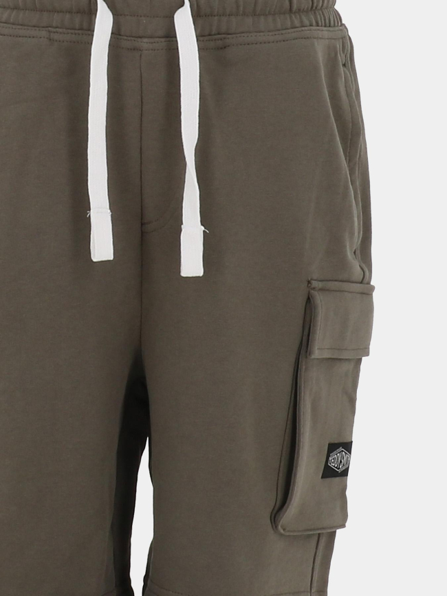 Short cargo multipoches s-orty kaki garçon - Teddy Smith