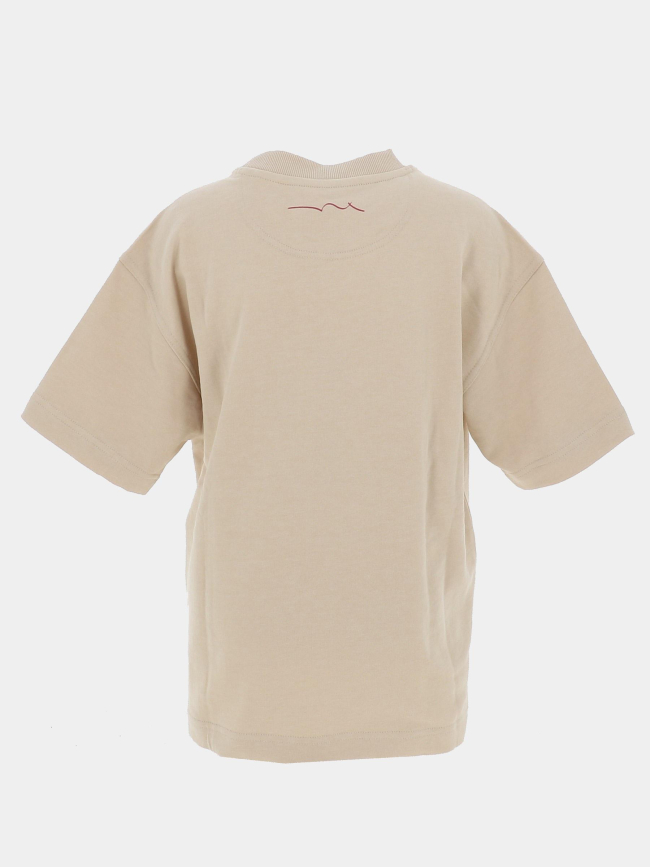 Sweat à manches courtes s-och beige garçon - Teddy Smith