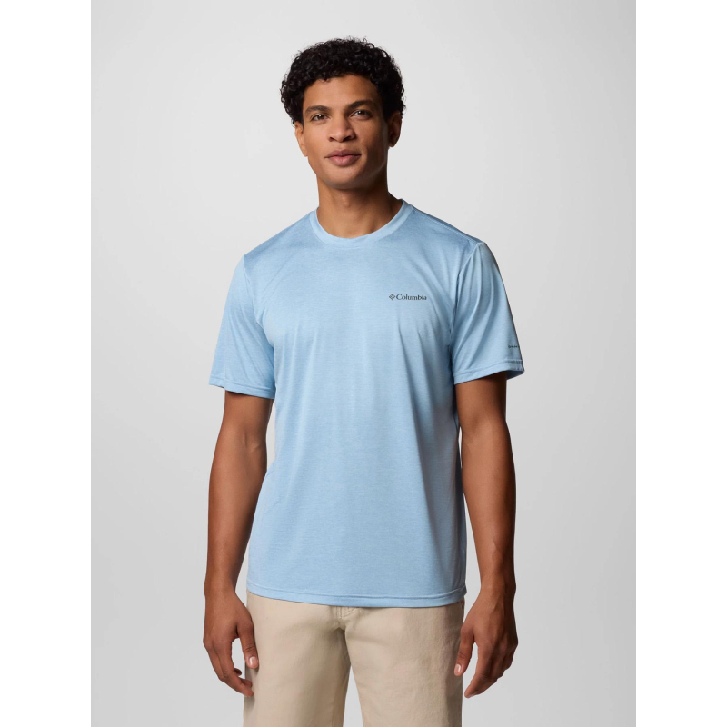T-shirt de randonnée hike bleu homme - Columbia