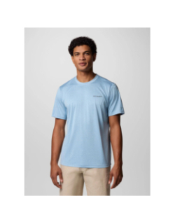 T-shirt de randonnée hike bleu homme - Columbia