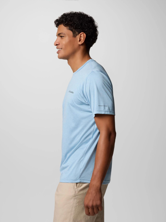 T-shirt de randonnée hike bleu homme - Columbia