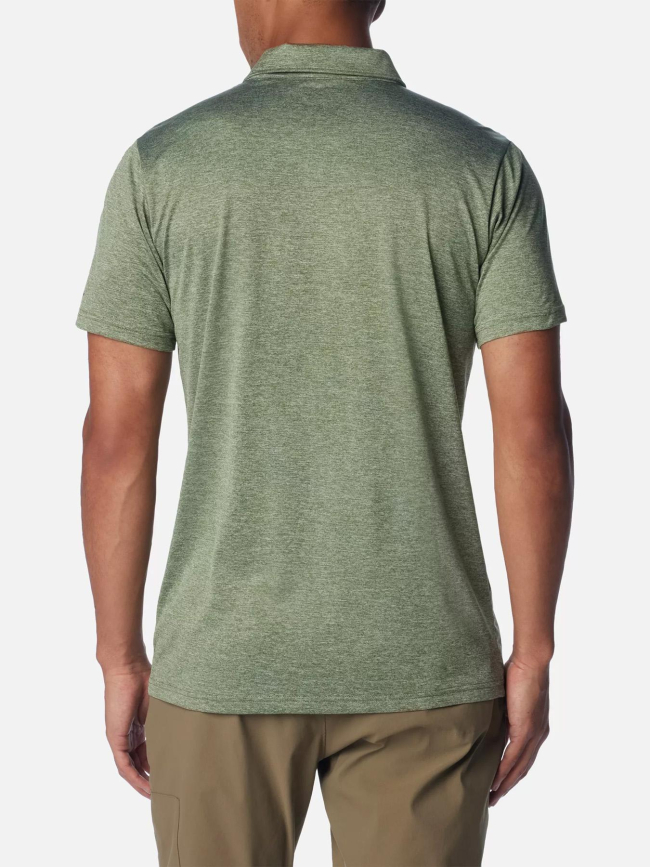 Polo à manches courtes hike vert homme - Columbia