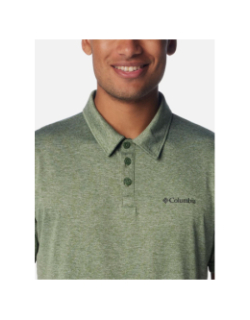 Polo à manches courtes hike vert homme - Columbia