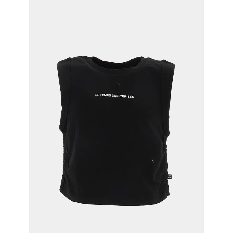 Débardeur todegi noir fille - Le Temps Des Cerises