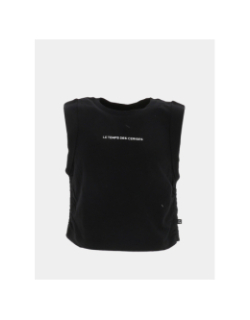 Débardeur todegi noir fille - Le Temps Des Cerises