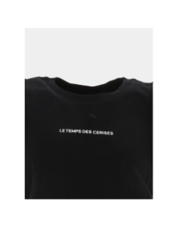 Débardeur todegi noir fille - Le Temps Des Cerises