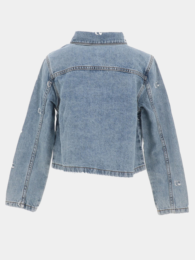 Veste en jean apologi bleu fille - Le Temps Des Cerises