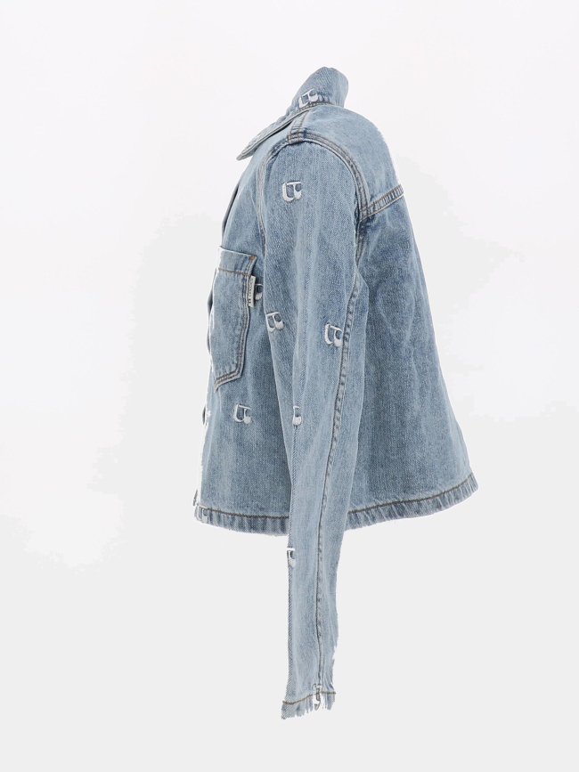 Veste en jean apologi bleu fille - Le Temps Des Cerises