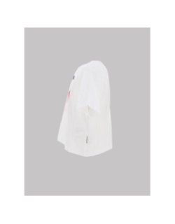 T-shirt crop breevangi blanc fille - Le Temps Des Cerises