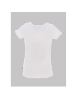 T-shirt fleurigi blanc fille - Le Temps Des Cerises