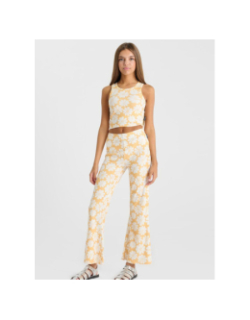 Débardeur alcagi jaune fille - Le Temps Des Cerises