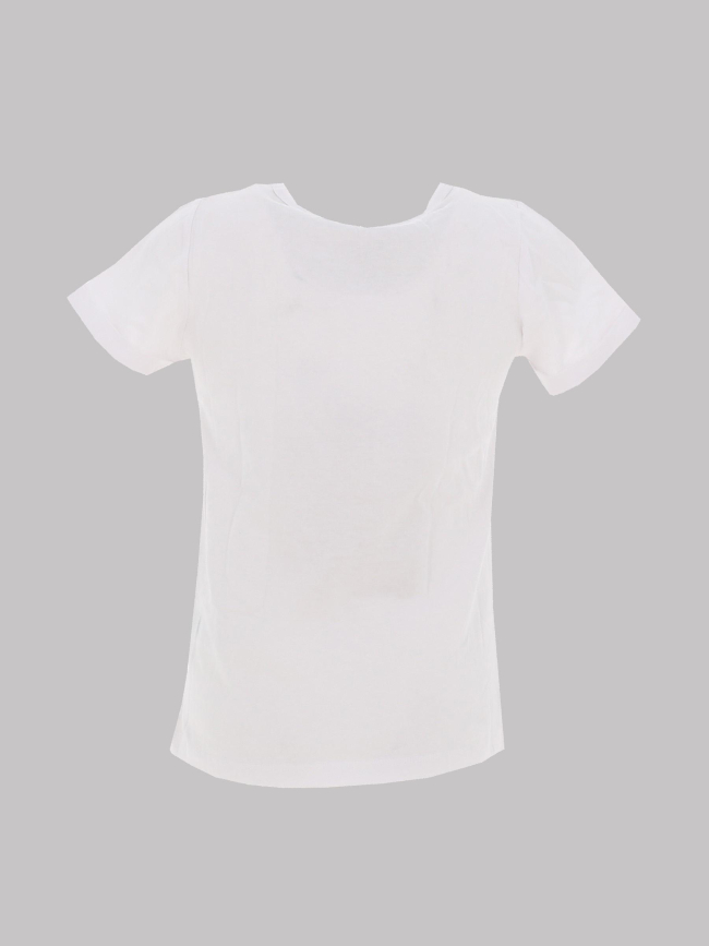 T-shirt darumagi blanc fille - Le Temps Des Cerises