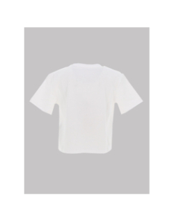 T-shirt manches courtes à sequins brillant blanc fille - Guess