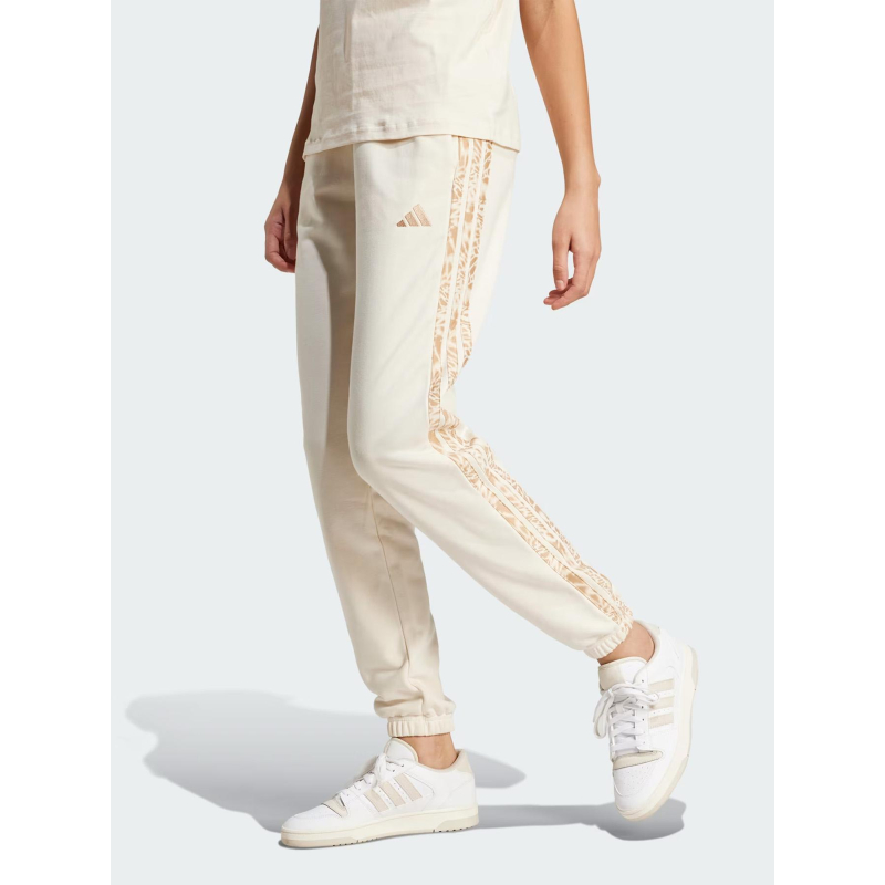 Pantalon jogging seasonnals animal beige femme - Adidas