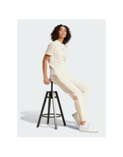 Pantalon jogging seasonnals animal beige femme - Adidas